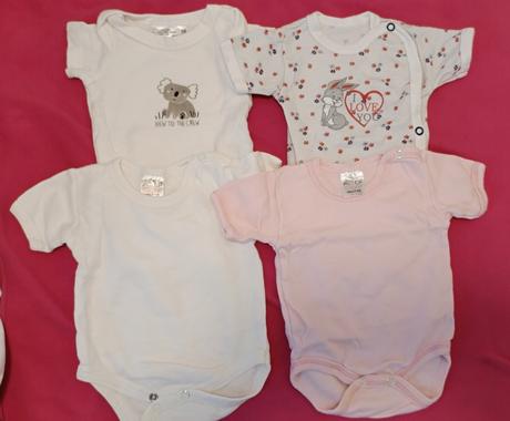 Balík letného oblečenia pre dievčatko veľkosť 56, 50–62