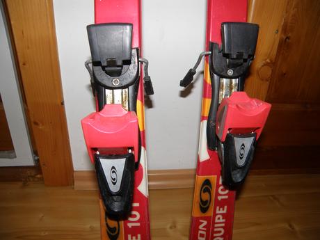 Detské lyže, salomon,130-139 cm