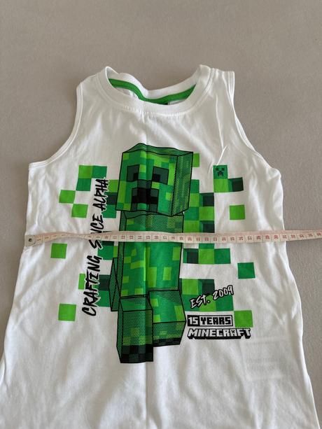 Minecraft tielko kratasy, h&m,128