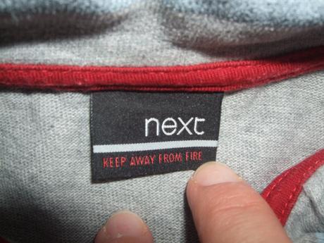 Modro-sivý pulóver next, next,140