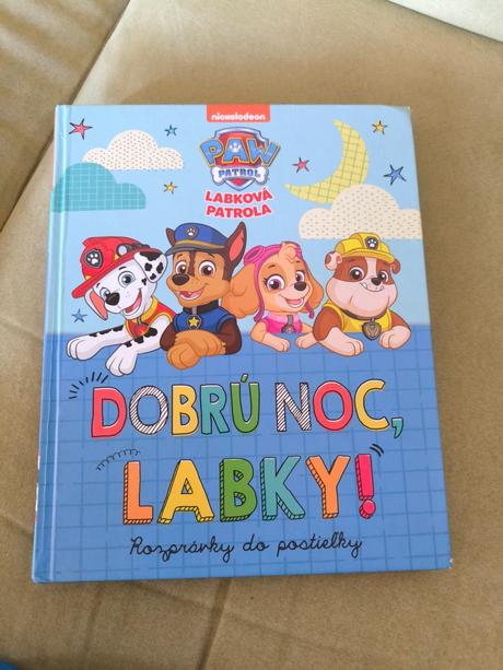 Kniha dobrú noc labky patrola, 