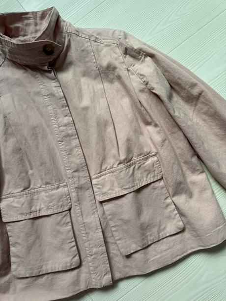 Zara - ružová krátky baloňák, zara,xs