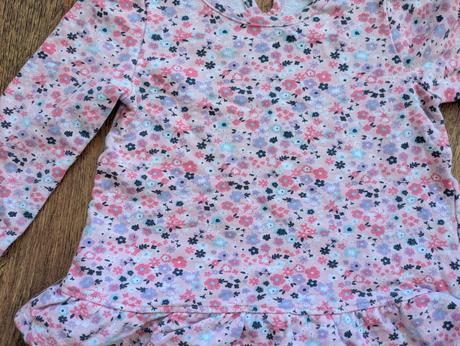 Tričko kvetinky, 80