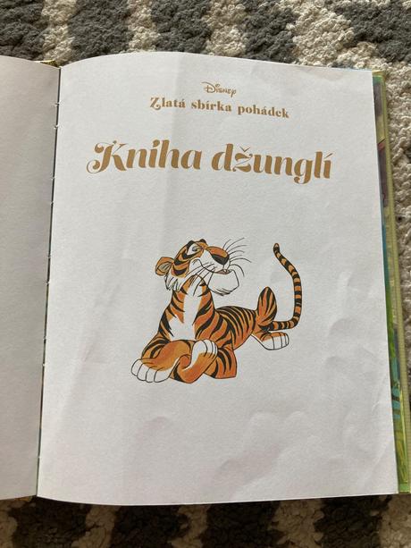 Kniha džunglí zlatá sbírka pohádek, 