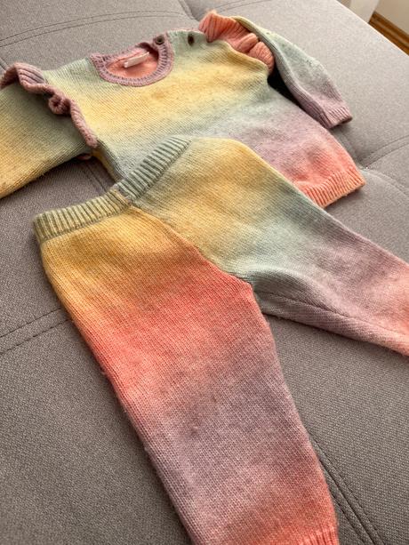 Pletená suprava teplá, f&f,80