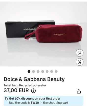 Dolce & gabbana kozmetická taška taštička nová, dolce&gabbana