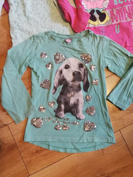 Tričká dlhy rukáv 6 ks, 116