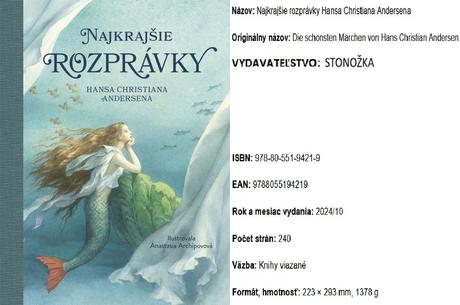 Kniha najkrajšie rozprávky h.ch.andersena, 