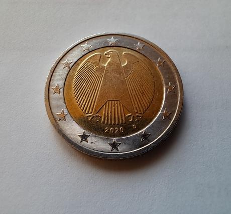 2 eur nemecko 2020 "d" , "g", 