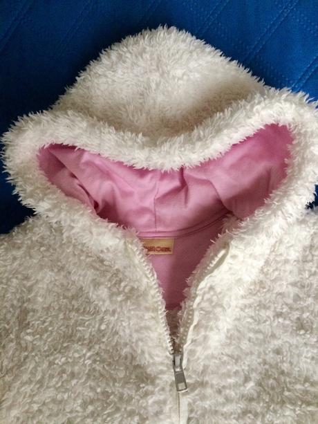 Plyšový kabatik, bundička, cherokee,98