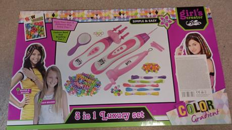 Sada na zapletanie vlasov / korálky,