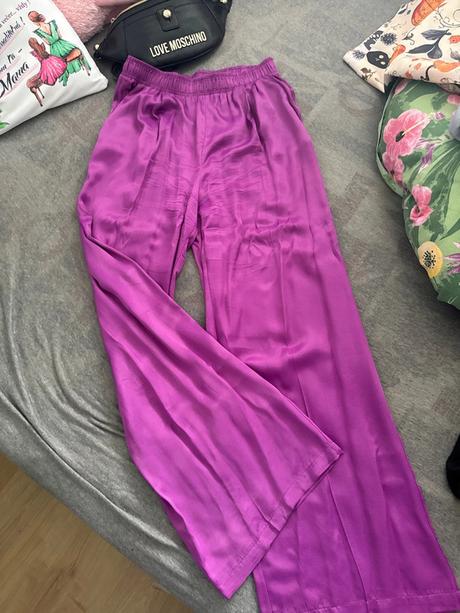 Široké nohavice, bershka,l