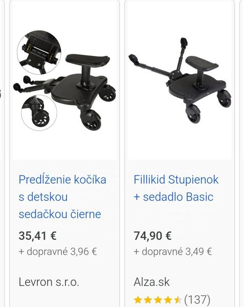 Odporúčania na sedátko ku kočíku pre súrodenca