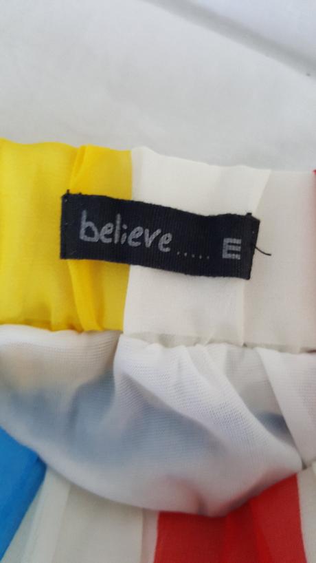 Midi sukna plisovana, s