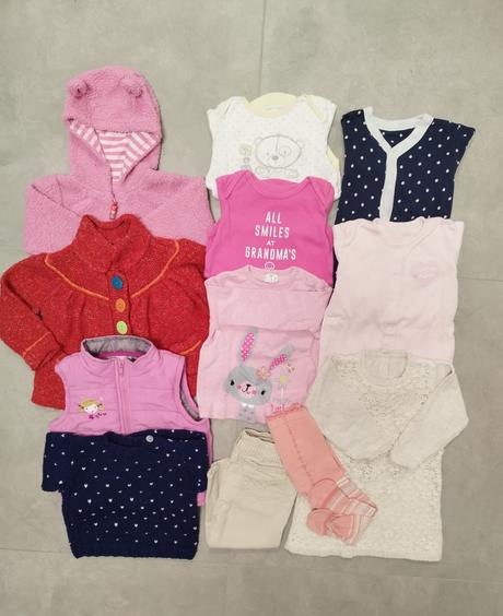 Balík pre dievčatko na 6-9 mesiacov, 68–80