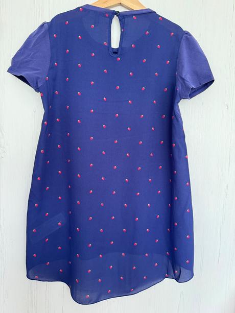 Predĺžené tričko jahôdka, original marines,140