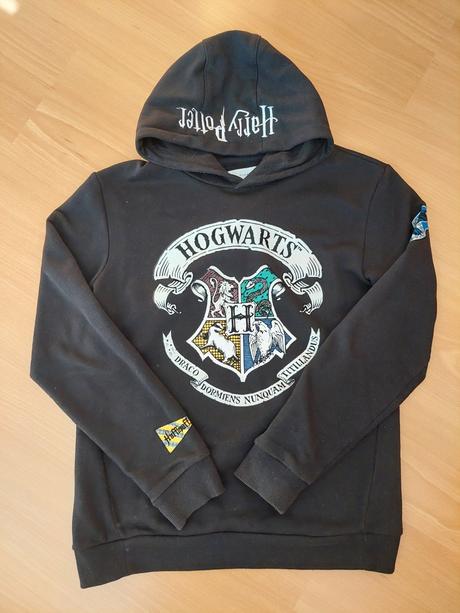 Čierna mikina harry potter, reserved,164