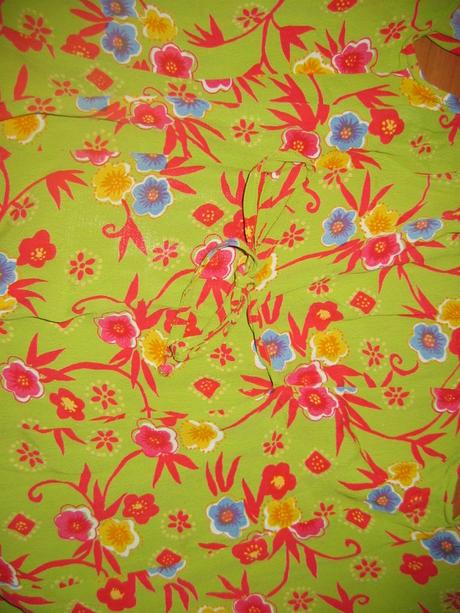 Kvietkované padavé letné šaty, h&m,158