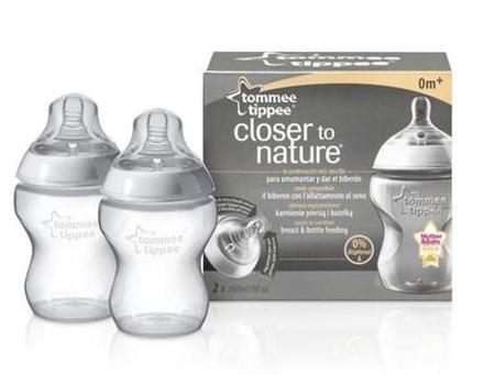 Tommee tippee kojenecká fľaša 0m+, 2x260ml., tommee tippee