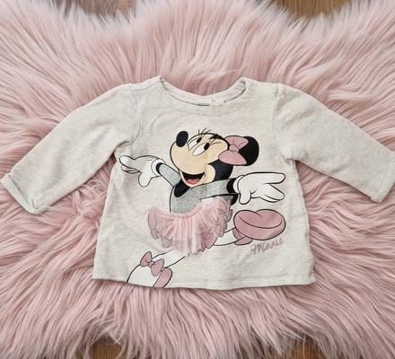 Mikinka minnie, h&m,80