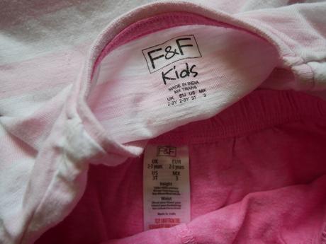 Letné dvojdielne pyžamko, f&f,98