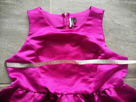 Sýtoružový saténový top top shop v40 "magenta", topshop,40