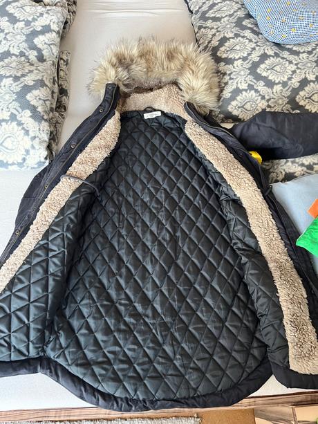 Zimna parka hm, h&m,s