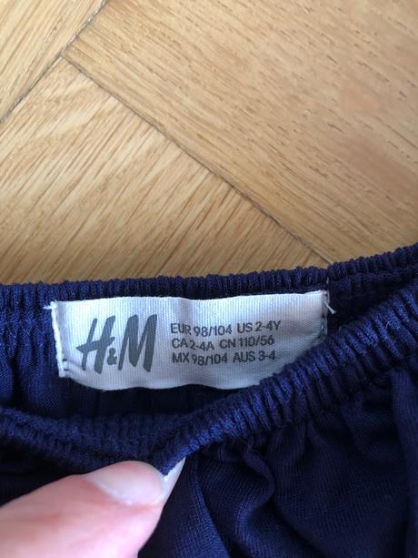 Dievcenske tricko / bluzka h&m, h&m,104