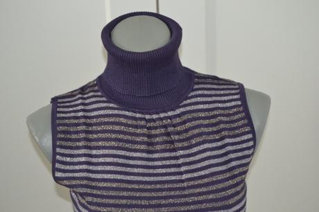 Elegantná roláková vesta, veľkosť 38, 38