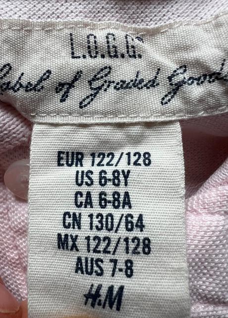 Polo tričko pre dievča, h&m,122