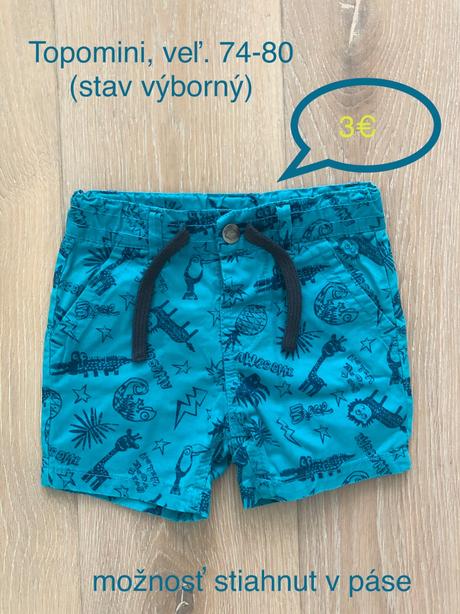 Kraťasy veľ. 74 / h&m, original marines, 74