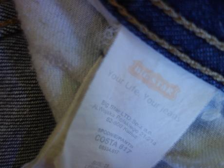 Big star -slim fit rifle, veľ. m, w28/l30, m