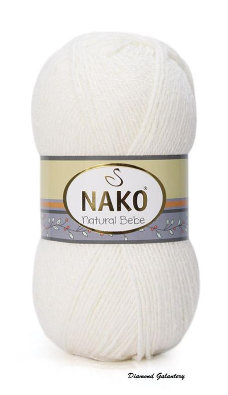 Priadza natural bebe - rôzne farebné odtiene, 