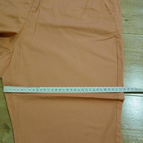 Marhuľkové bavlnené nohavice, c&a,46