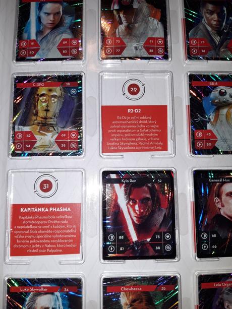 Sada 48 kariet...star wars karty..., 