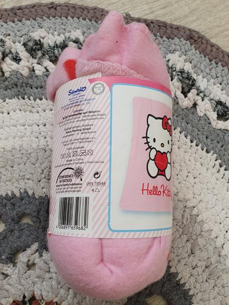 Flaušová deka hello kitty, 