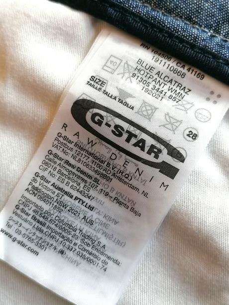 G-star raw - dámske kraťasy vo veľkosti 27, g-star raw,s