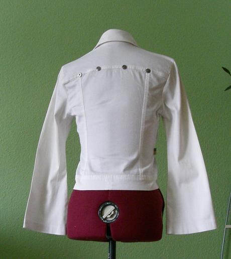 Biela tenká bunda alebo košeľa vel. 34, xs