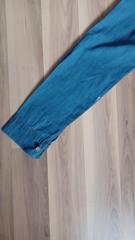 Riflová košeľa, s