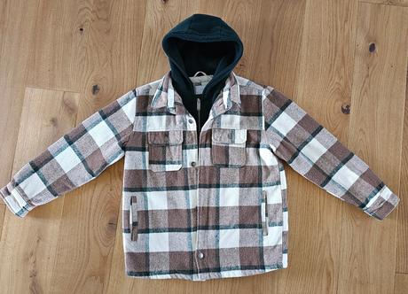 Chlapčenská bunda typu shacket, reserved,164