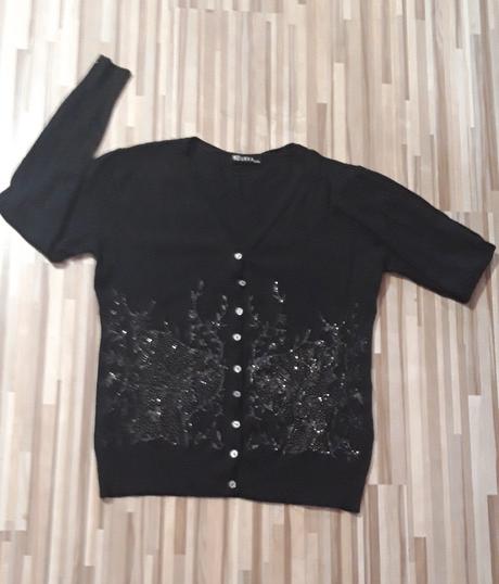 Kardigan cierny xl, xl