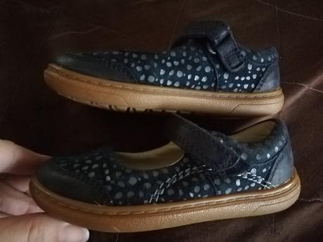 Kožené balerínky, clarks,22