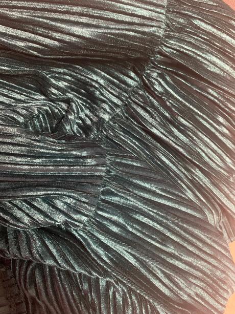 Zelene vrubkovane babydoll satky, xs