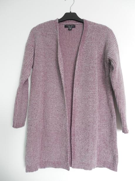 Fialový sveter, amisu,xs