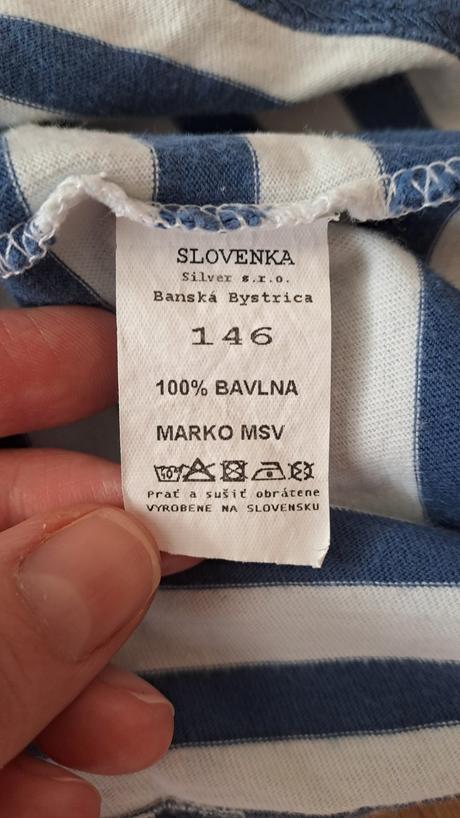Bavlnené tričká slovenka, slovenka,146