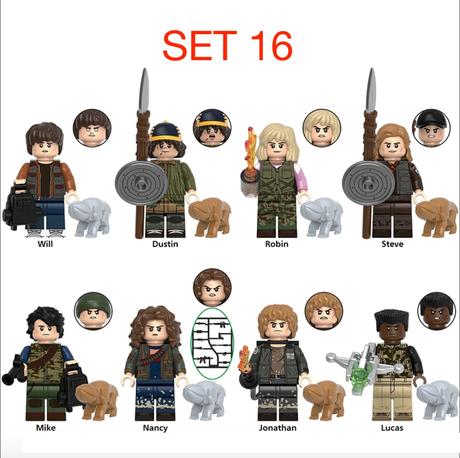 Mix postavičiek - typ lego - nové, nehrané,
