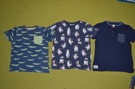 4x tričko ham v 110/116, h&m,116