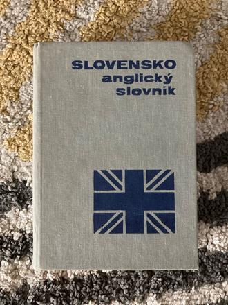 Slovensko-anglický slovník-vyd.1989, 