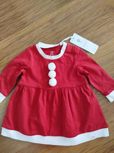 Šaty s vianočnou tematikou lindex, lindex,62