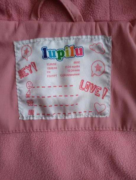 Bunda, nohavice do dazda 86/92, lupilu,86